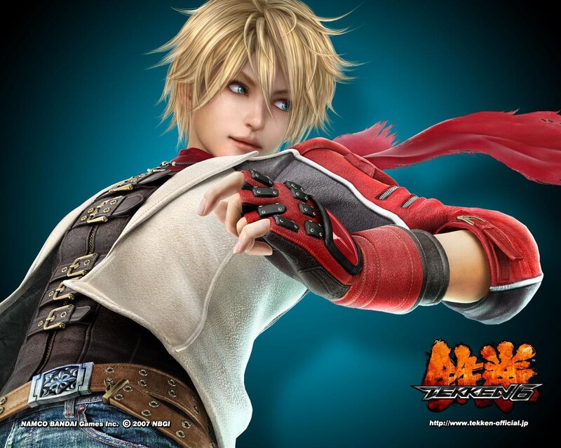 Blond-haired Character in Red Gloves