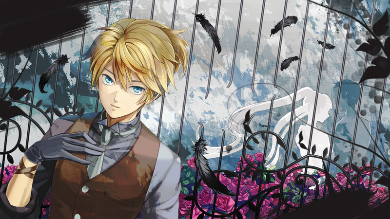 Blond-haired Male Character — Blue, Dramatic
