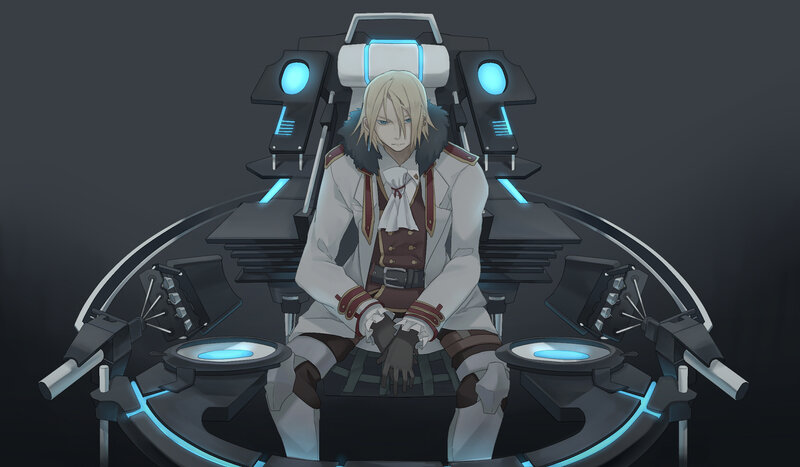 Blond-haired Man in Uniform