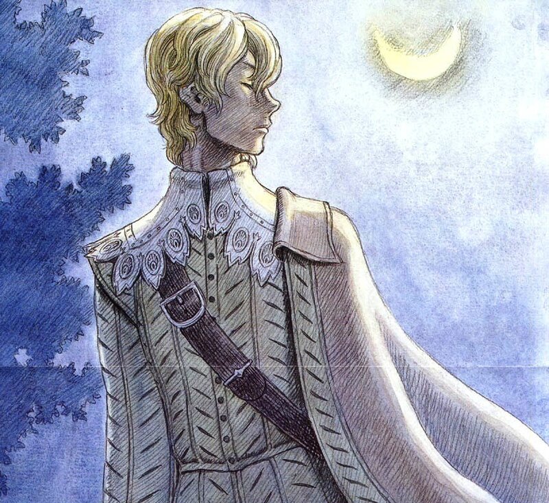 Blond-haired Person in Armor