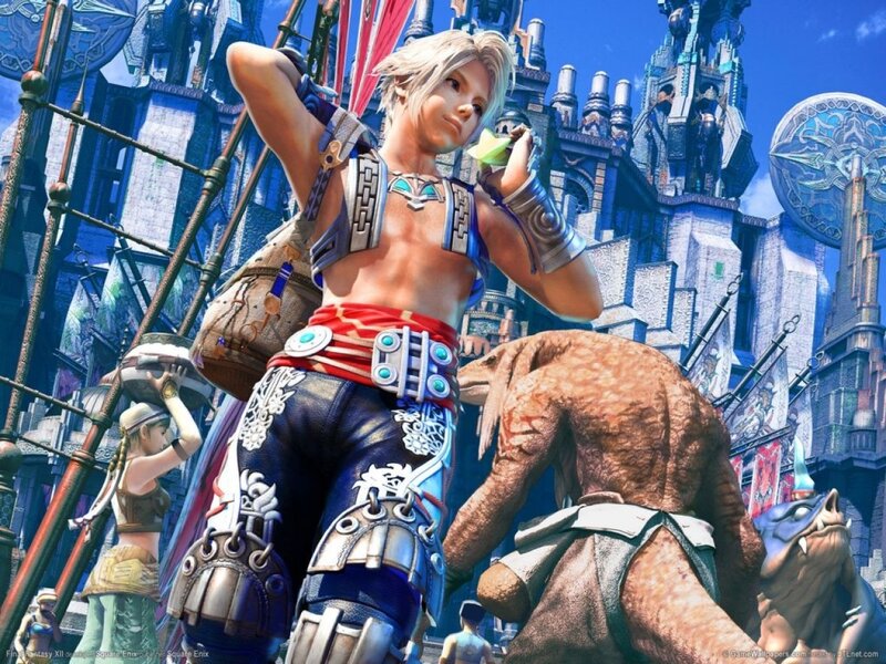 Blond-haired Warrior — Blue, Dramatic