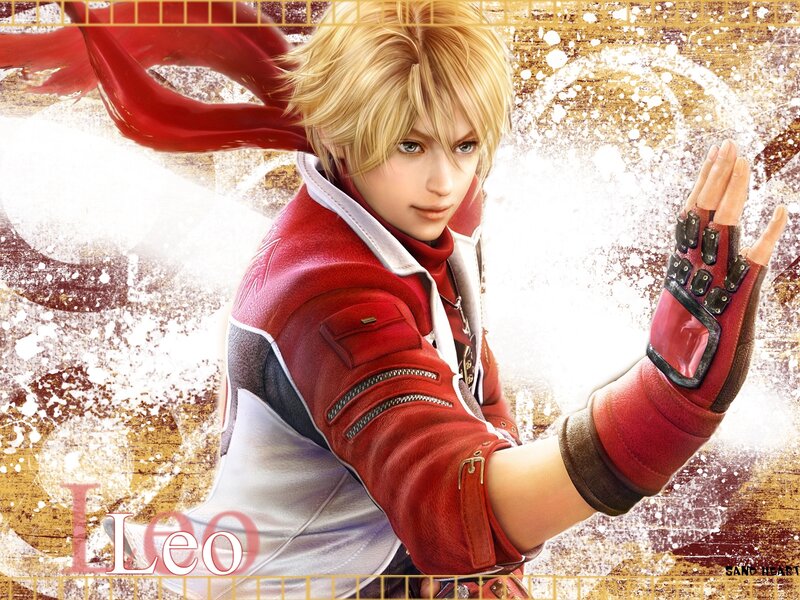 Blond Male Character — Red