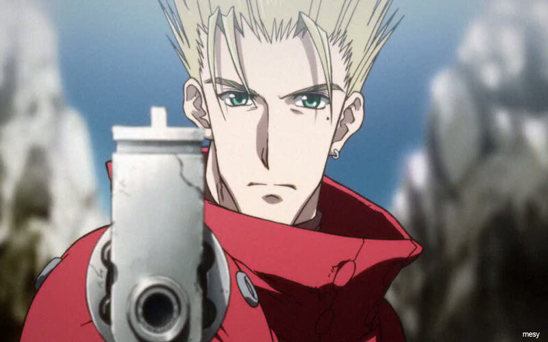 Blond Man Holding Gun