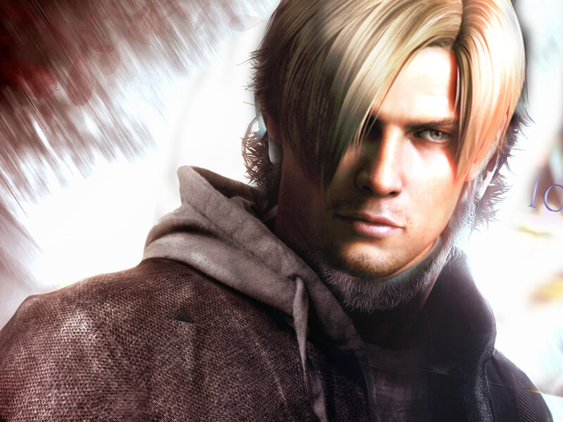 Blond Man in Brown Coat