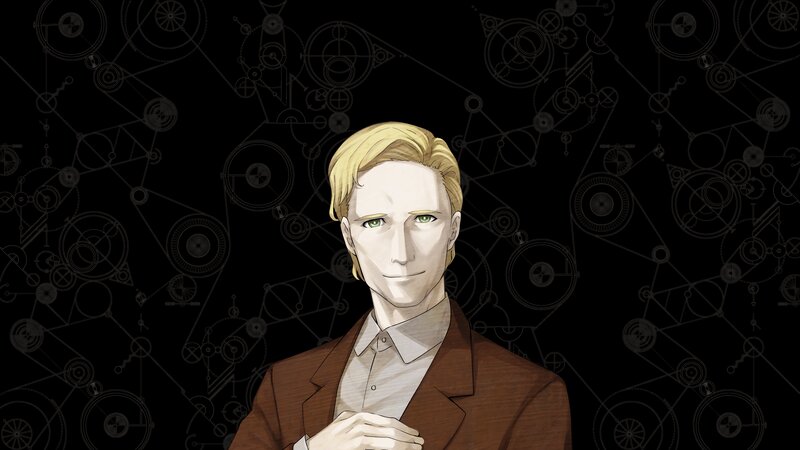 Blond Man in Brown Suit
