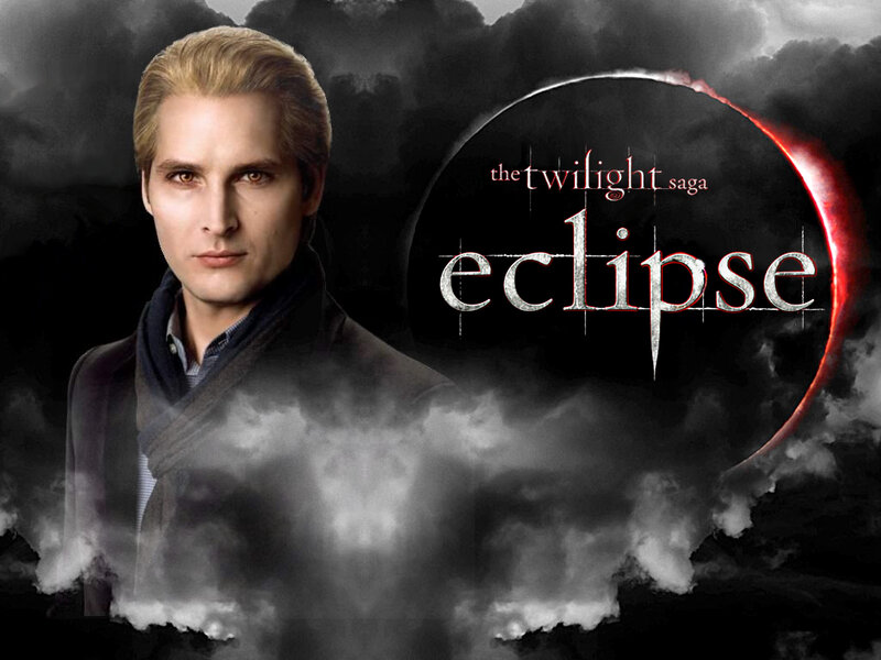 Blond Man in Coat — Black, Dramatic