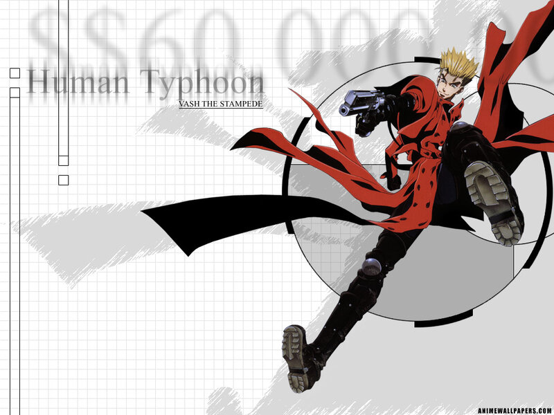 Blond Man in Red Coat — Dramatic, Anime, Gun