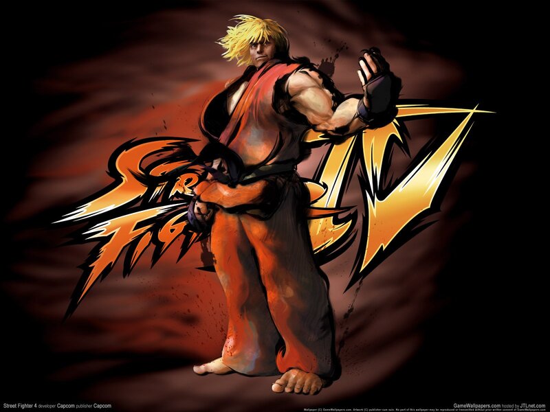 Blond Martial Artist — Black, Dramatic
