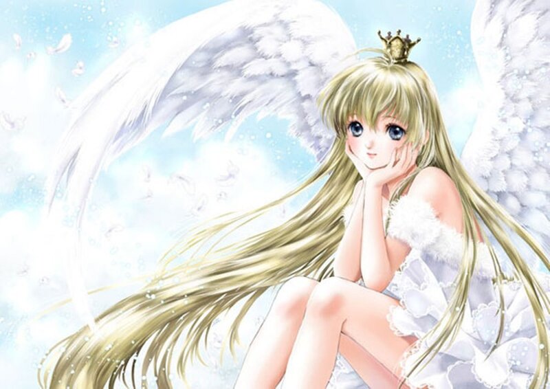 Blonde Angel Girl