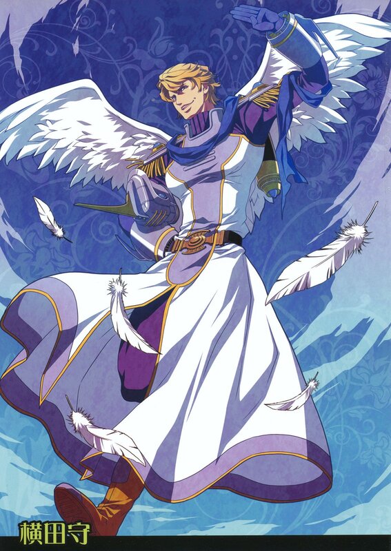 Blonde Angel Warrior — Blue, Dramatic, Anime
