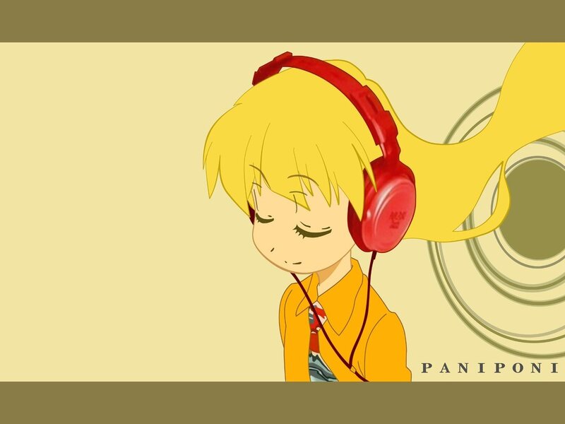Blonde Anime Boy — Yellow, Calm