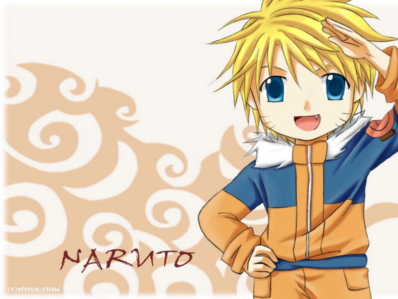 Blonde Anime Boy — Yellow, Cheerful