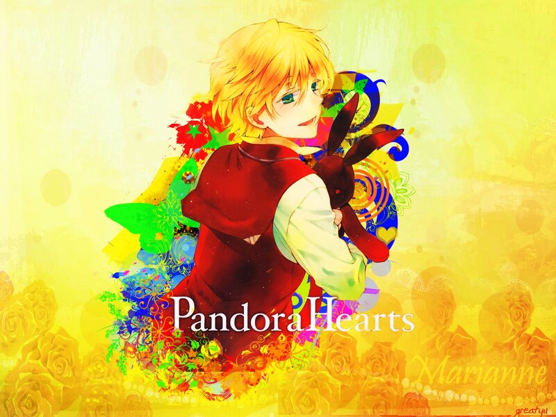 Blonde Anime Boy — Yellow, Colorful