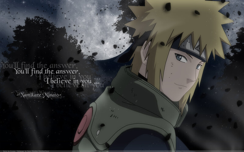 Blonde Anime Character — Black, Dramatic, Night, Moon
