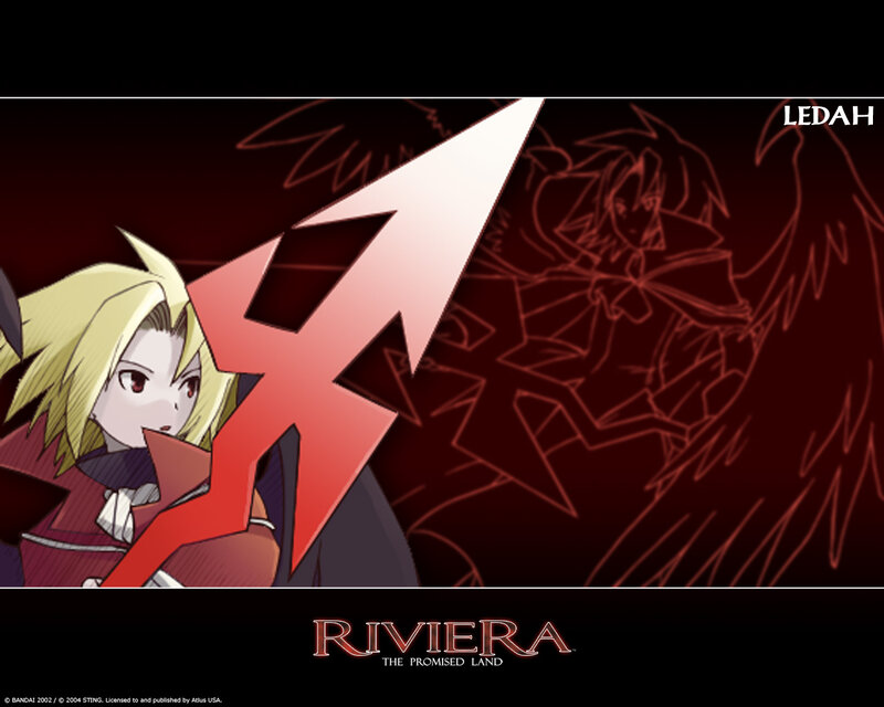 Blonde Anime Character — Black, Dramatic, Red Arrow