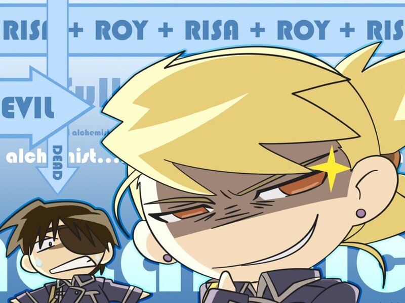 Blonde Anime Character — Blue, Dramatic, Brown-haired Boy