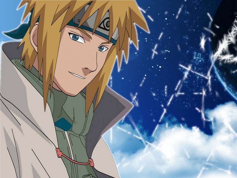 Blonde Anime Character — Blue, Dramatic, Night, Headband