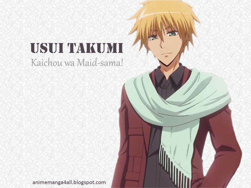 Blonde Anime Character — Brown, Neutral, Scarf