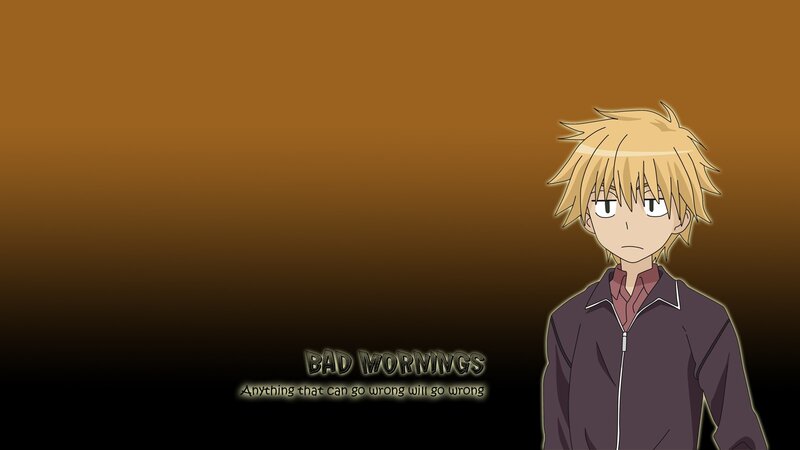 Blonde Anime Character — Brown, Neutral