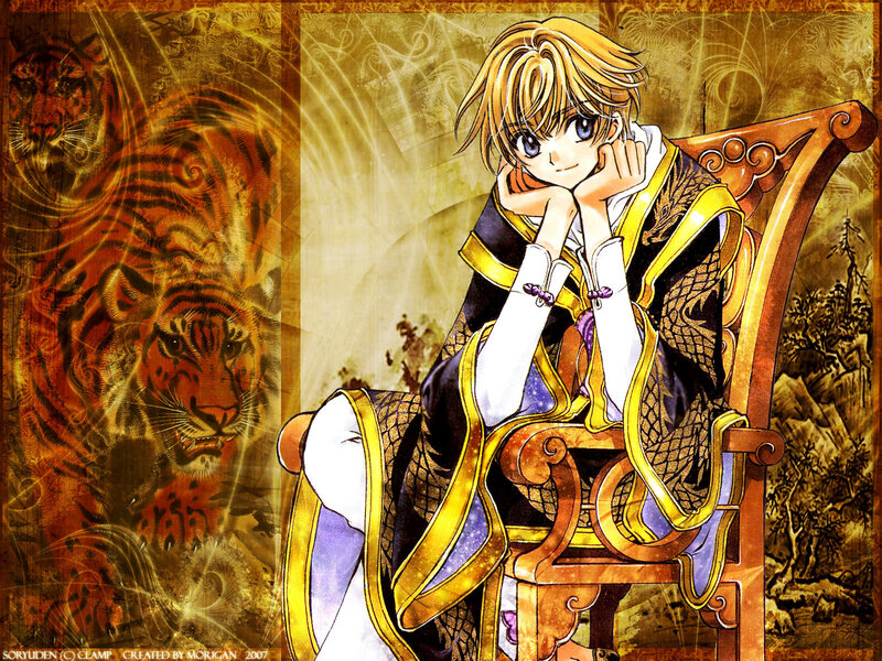 Blonde Anime Character — Gold, Dramatic, Manga