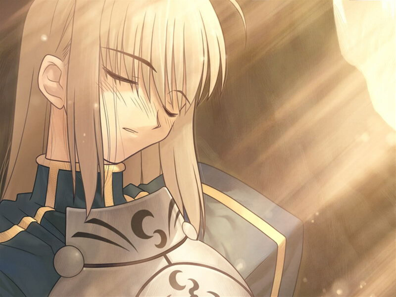 Blonde Anime Character — Gold