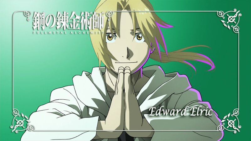 Blonde Anime Character — Green, Neutral