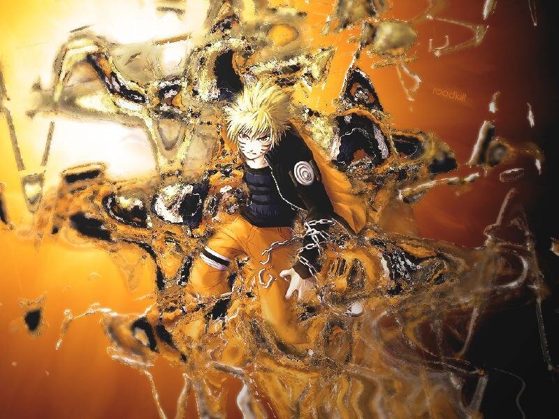 Blonde Anime Character — Orange, Dramatic