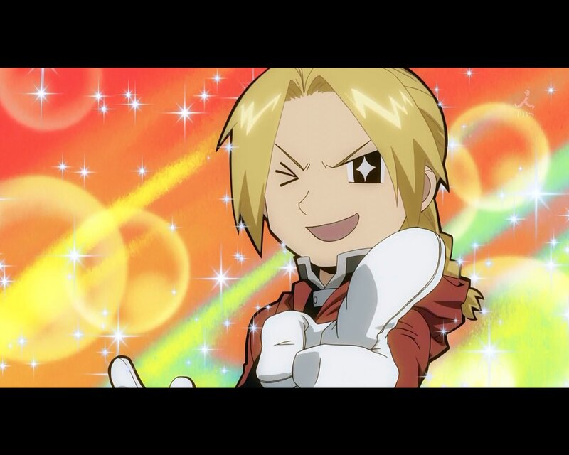 Blonde Anime Character — Orange, Energetic, Sparkles