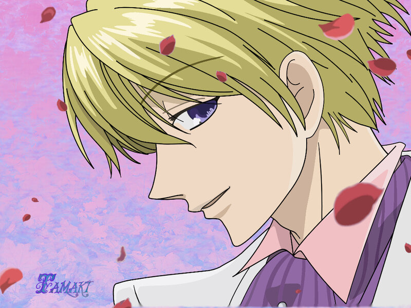 Blonde Anime Character — Pink, Calm