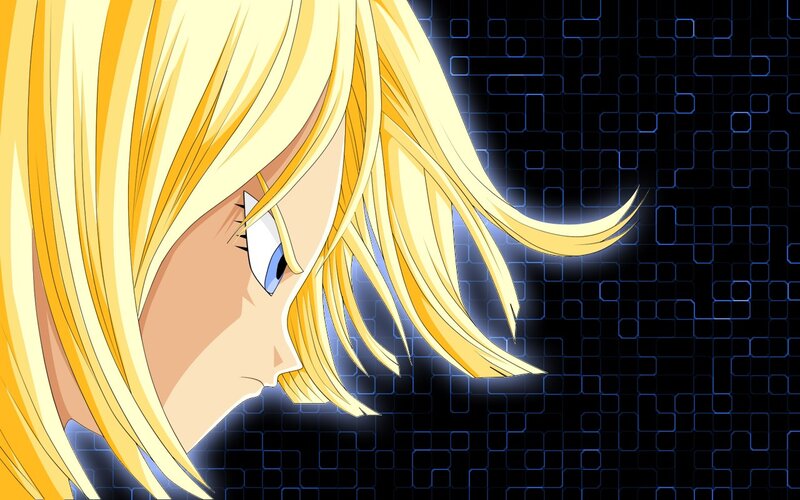 blonde anime character profile