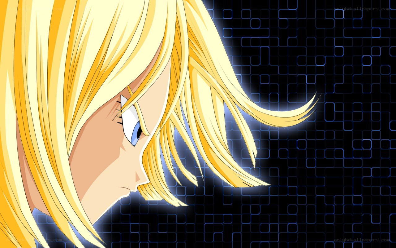 blonde anime character profile