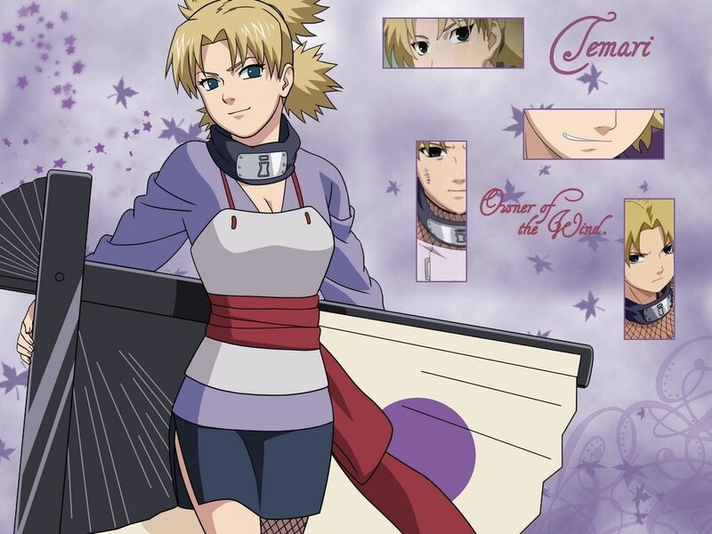 Blonde Anime Character — Purple, Calm, Fan