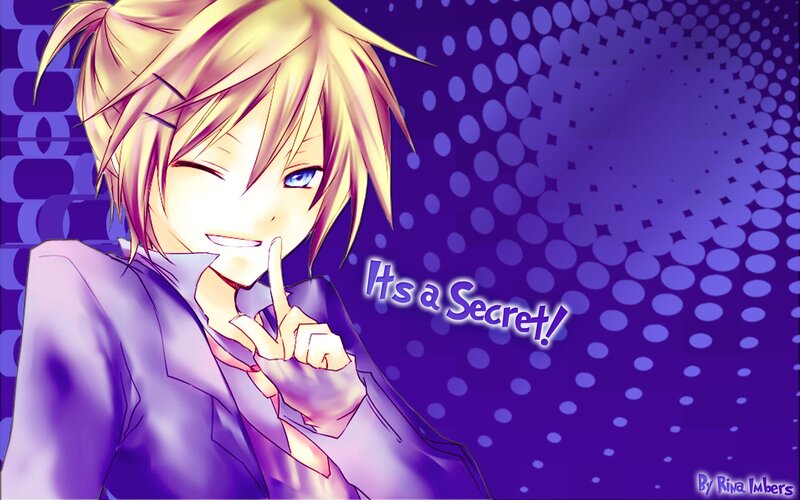 Blonde Anime Character — Purple, Playful