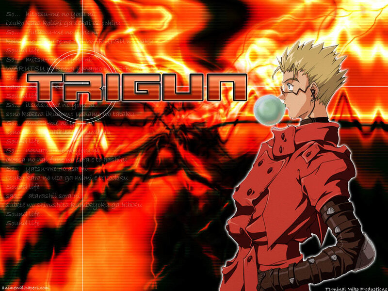 Blonde Anime Character — Red, Dramatic, Fire, Bubble Gum