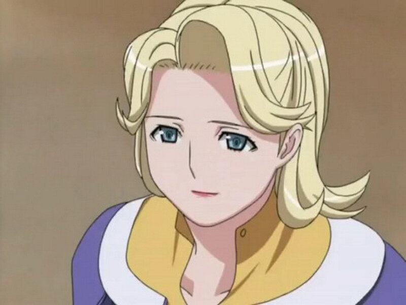 blonde anime character