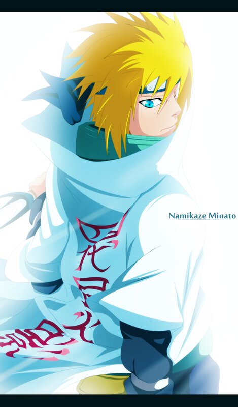 Blonde Anime Character — White, Dramatic, Blue Eyes