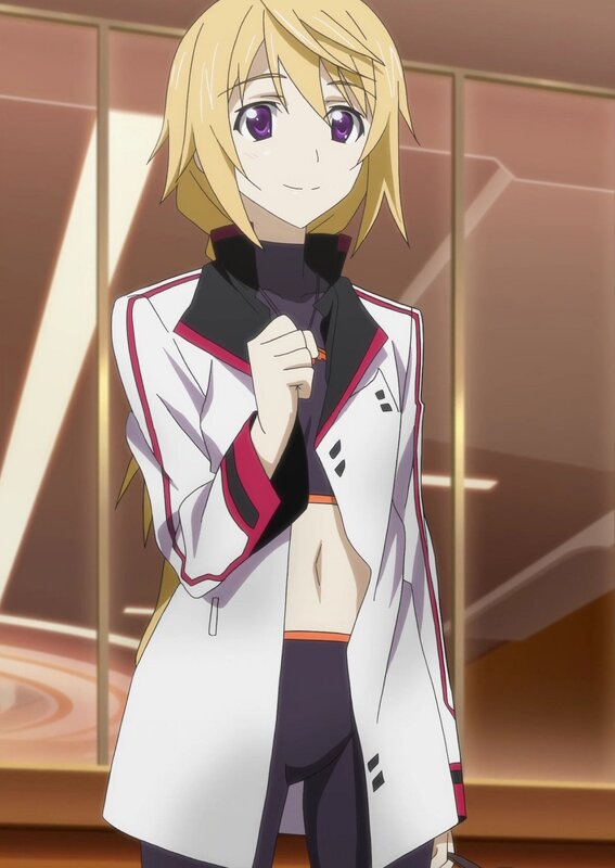 Blonde Anime Character — White, Neutral, White Jacket