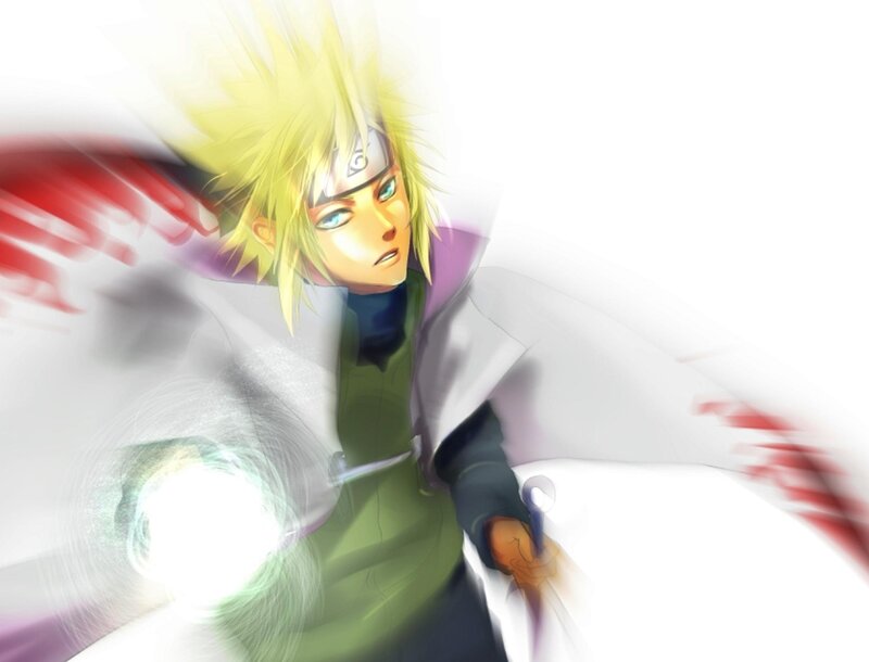 Blonde Anime Character — Yellow, Action