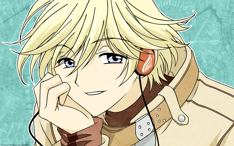Blonde Anime Character — Yellow, Calm