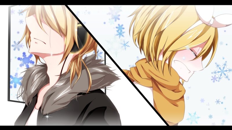 Blonde Anime Character — Yellow, Cold, Winter