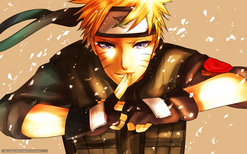Blonde Anime Character — Yellow, Dramatic, Headband, Gloves
