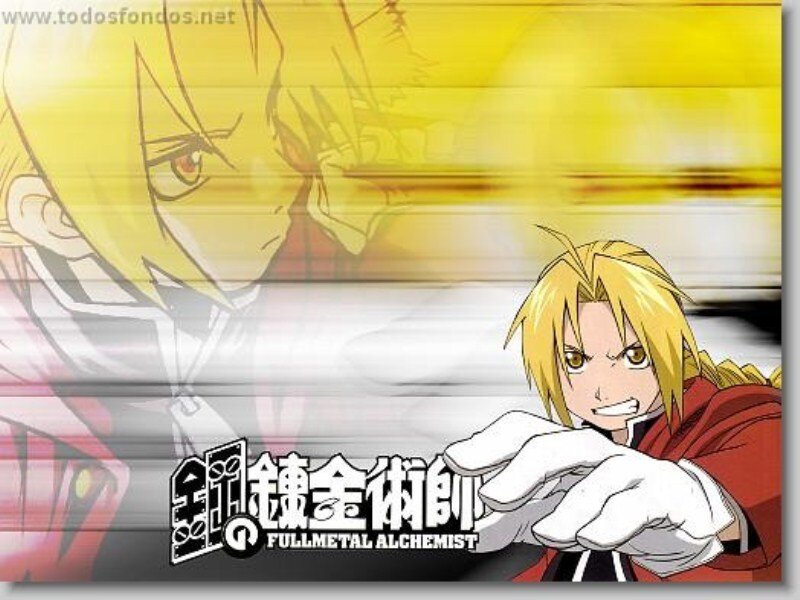 Blonde Anime Character — Yellow, Dramatic, Logo