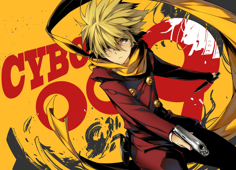 Blonde Anime Character — Yellow, Dramatic, Manga, Gun