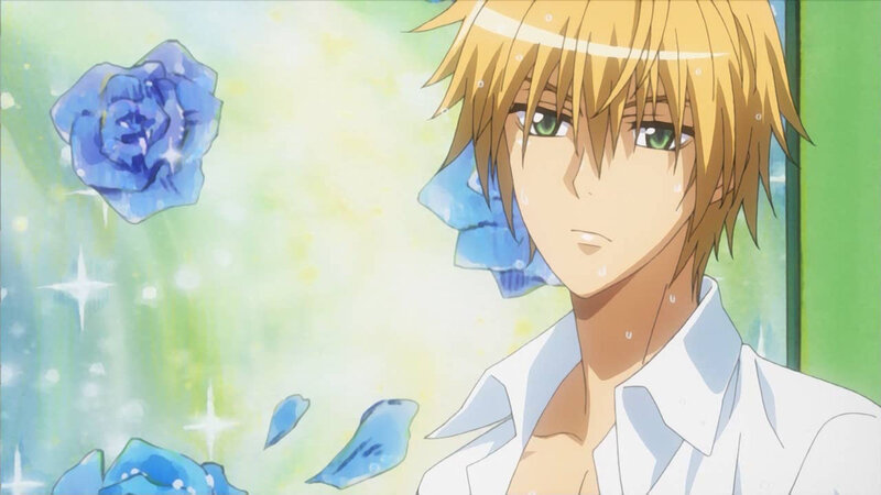 Blonde Anime Character — Yellow, Dramatic
