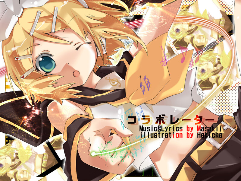 Blonde Anime Character — Yellow, Dynamic