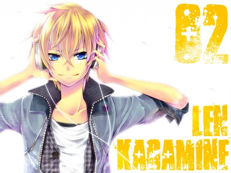 Blonde Anime Character — Yellow, Energetic, Headphones, Jacket