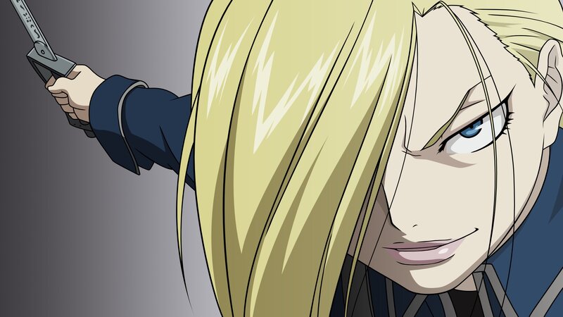 Blonde Anime Character — Yellow, Intense, Sword