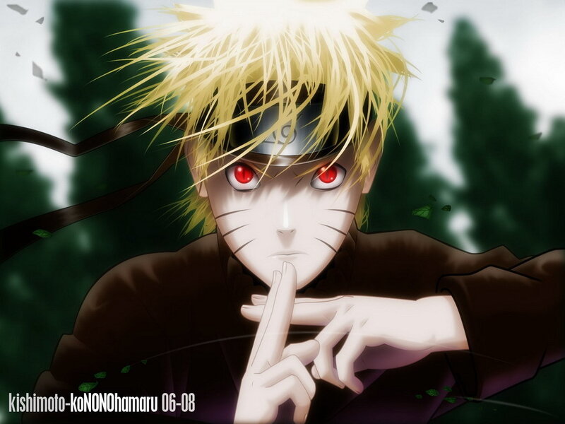 Blonde Anime Character — Yellow, Intense