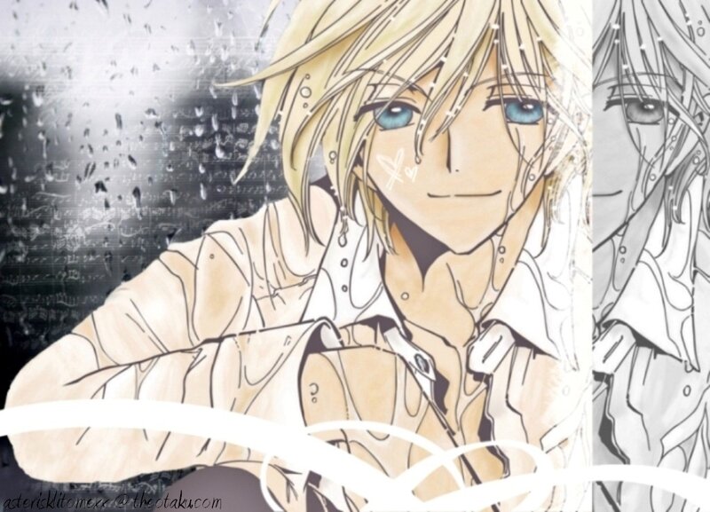 Blonde Anime Character — Yellow, Melancholic