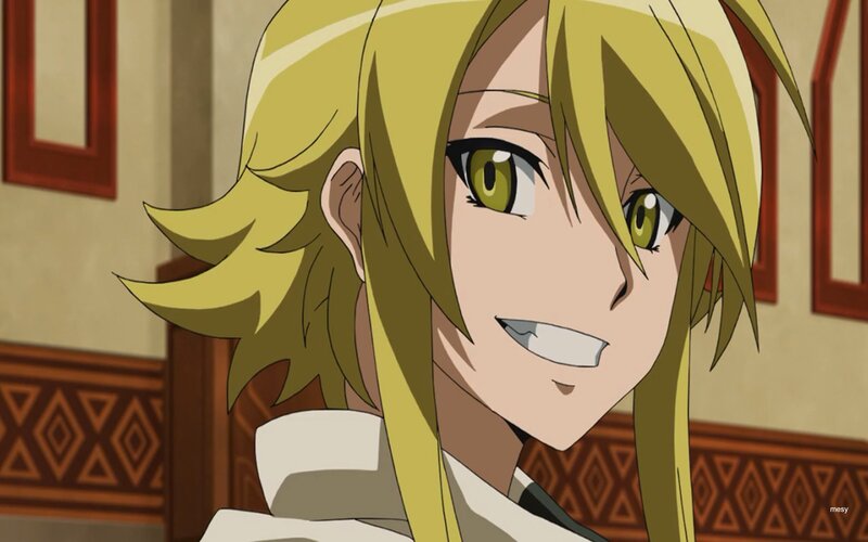 Blonde Anime Character — Yellow, Neutral